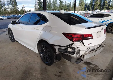 2019 Acura Tlx Tech A-Spec Pkgs из США, поврежденный, VIN 19UUB3F61KA006056